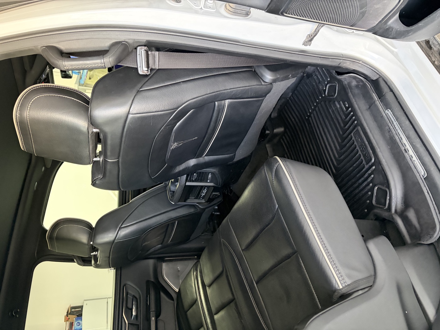 RAM 1500 interior after detailing — close up